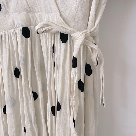 Anthropologie Breanna Wrap Polka Dot Dress - Picture 8 of 13